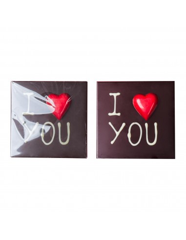 Tavoletta Cioccolato Fondente “I Love You”