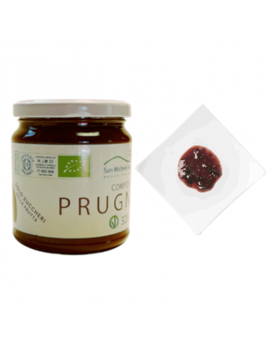 Organic Plum Compote Only Fruit Sugars