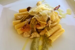 Rigatoni crema di carciofi (2)